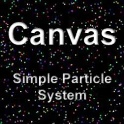 Simple Particle System using JavaSvript and Canvas - thumbnail