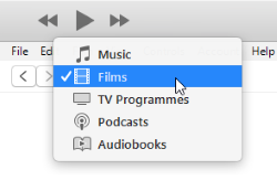 iTunes Library - Films Group