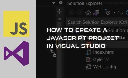 Visual Studio - Create JavaScript Project