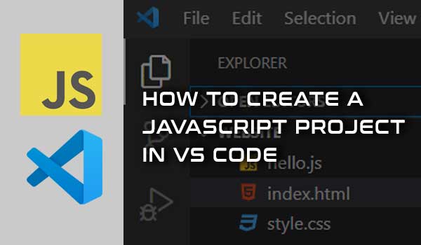VS Code - Create JavaScript project