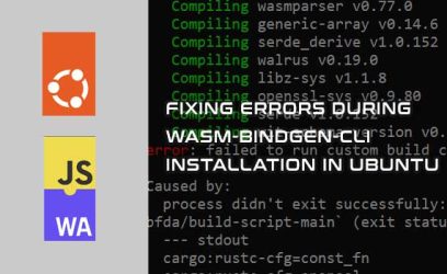 Fixing Ubuntu wasm-bindgen-cli installation errors