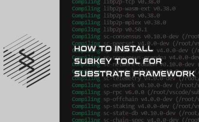 Install Substrate subkey command line tool